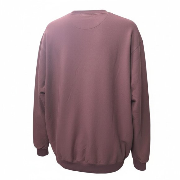 L.L. Bean Mens Mauve V Neck Pullover Sweatshirt Classic Outdoor Size XL - Picture 3 of 5